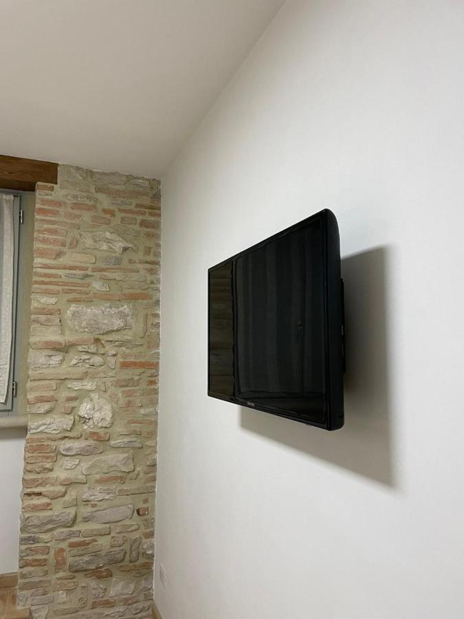 Ferienwohnung Casa La Rosa Gubbio Exterior foto